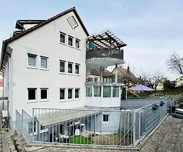 Exklusive 4-Zimmer-Erdgeschosswohnung mit Wintergarten und eigenem Garten in Blaubeuren